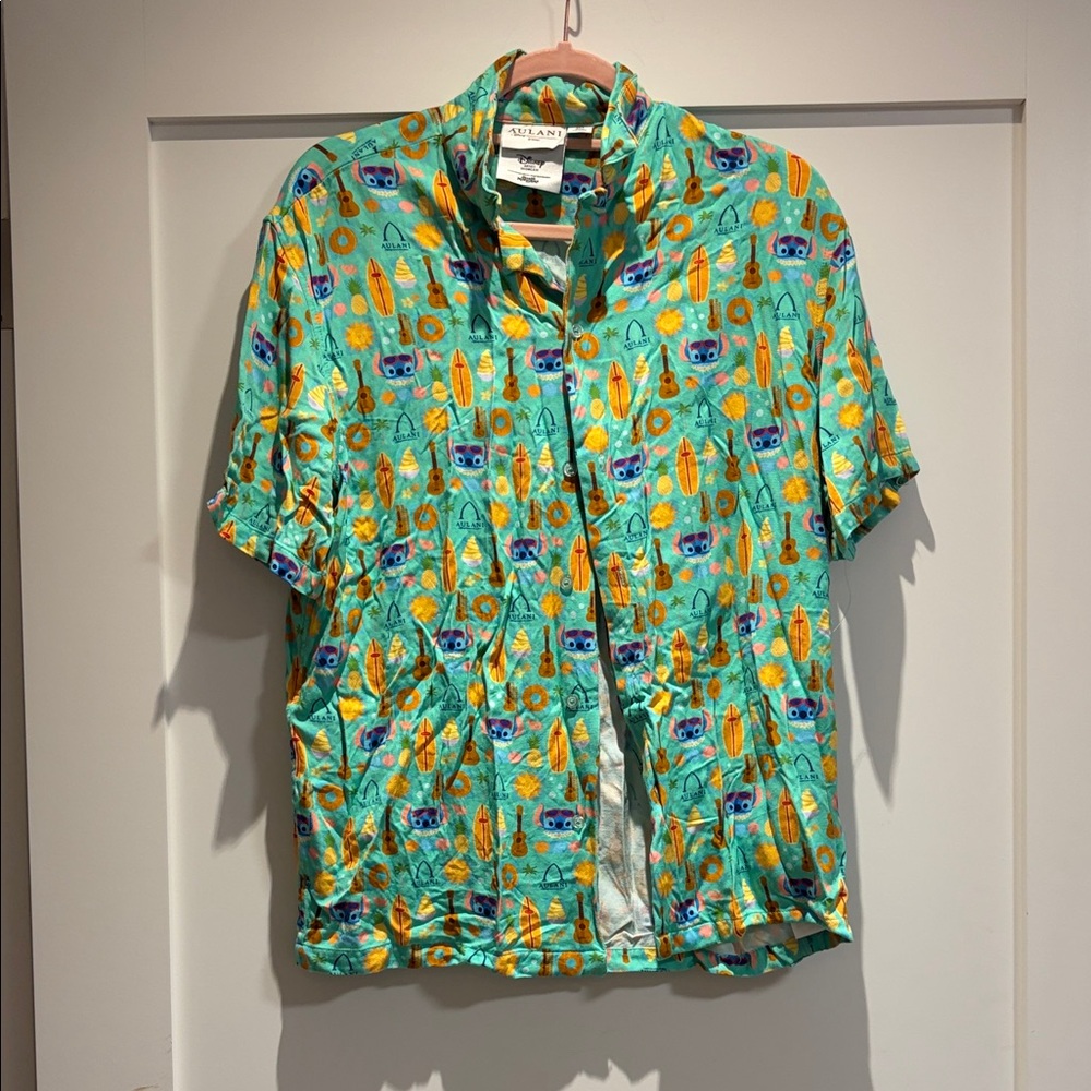 Stitch Aulani Men's Shirt - Green